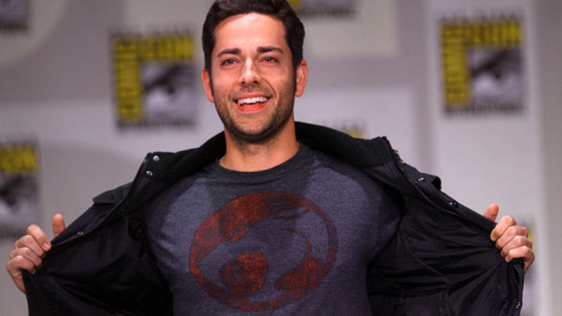 Cinema e TV - Zachary Levi será o apresentador do "MTV Movie & TV Awards"