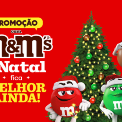 Propaganda - M&M’S celebra o Natal com promoção "Compre e Ganhe"