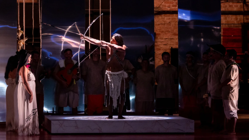 Teatro - Theatro Municipal de São Paulo abre temporada 2025 com remontagem de "O Guarani"