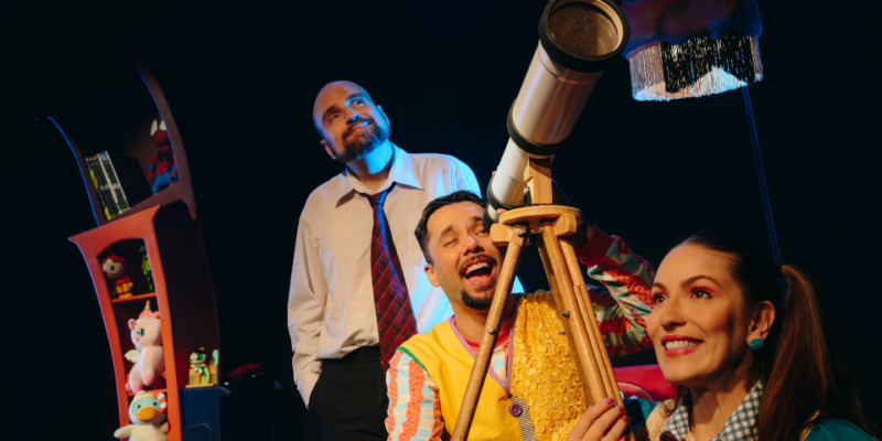 Destaque, Teatro - Infantojuvenil "Um Amigo Não Imaginário", da Cia. Navega Jangada, chega ao Sesc Santo Amaro